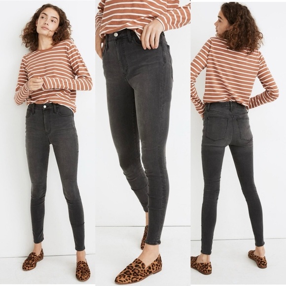 Madewell Gray Road Tripper Skinny Jeans Mid- Rise Stretch size 24 Style # MB385 - Picture 2 of 11